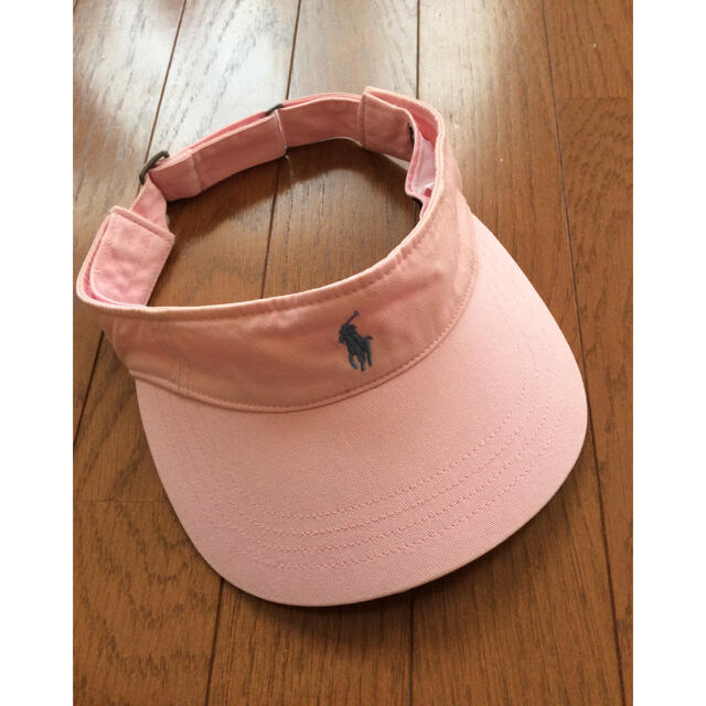 POLO RALPH LAUREN(ポロラルフローレン)のサンバイザー ゴルフバイザー   ラルフローレン  ピンク レディースの帽子(その他)の商品写真