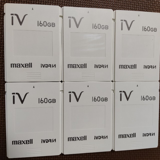 maxell(マクセル)の【maxell】iVDR-S 160GB(6個セット)※購入申請有 スマホ/家電/カメラのテレビ/映像機器(その他)の商品写真