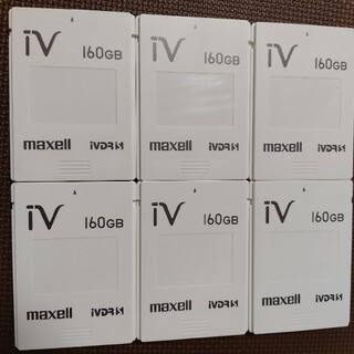 マクセル(maxell)の【maxell】iVDR-S 160GB(6個セット)※購入申請有(その他)