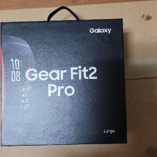 ギャラクシー(Galaxy)のSAMSUNG GEAR FIT 2 PRO レッド L(その他)