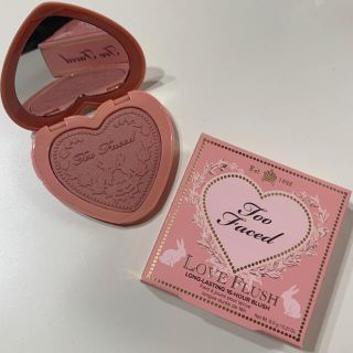 トゥフェイス(Too Faced)の新品♡too faced チーク　ベイビーラブ　おまけつき(チーク)