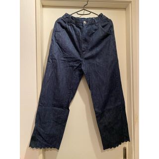 フラワー(flower)のダンボ様専用 🌼　scallop denim pants デニム　パンツ(デニム/ジーンズ)