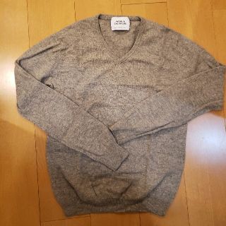 ビューティアンドユースユナイテッドアローズ(BEAUTY&YOUTH UNITED ARROWS)のウール×カシミヤ　Vネックニット(ニット/セーター)