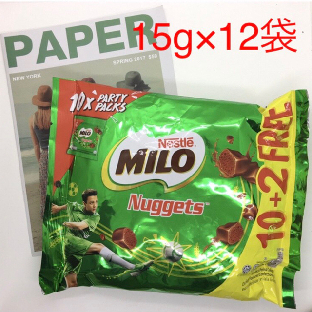 Nestle(ネスレ)のミロナゲッツ15g×12袋 食品/飲料/酒の食品(菓子/デザート)の商品写真