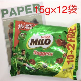 ネスレ(Nestle)のミロナゲッツ15g×12袋(菓子/デザート)