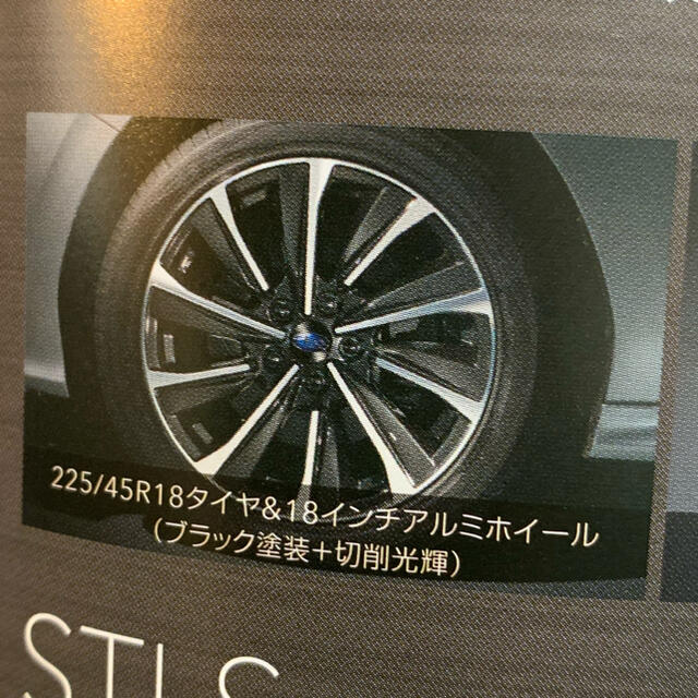 新型スバルLEVORG STI Sport 純正ホイール