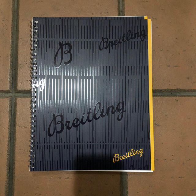 BREITLING(ブライトリング)のブライトリング☆ノベルティ☆ノート2冊 エンタメ/ホビーのコレクション(ノベルティグッズ)の商品写真