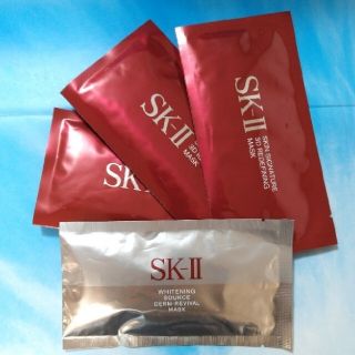 エスケーツー(SK-II)の【新品正規品】SK-Ⅱ フェイスマスクセット/3Dマスク＆美白マスク(パック/フェイスマスク)