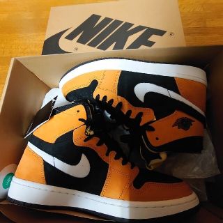 ナイキ(NIKE)のNIKE AIR JORDAN 1 HIGH ZOOM　モナークオレンジ(スニーカー)