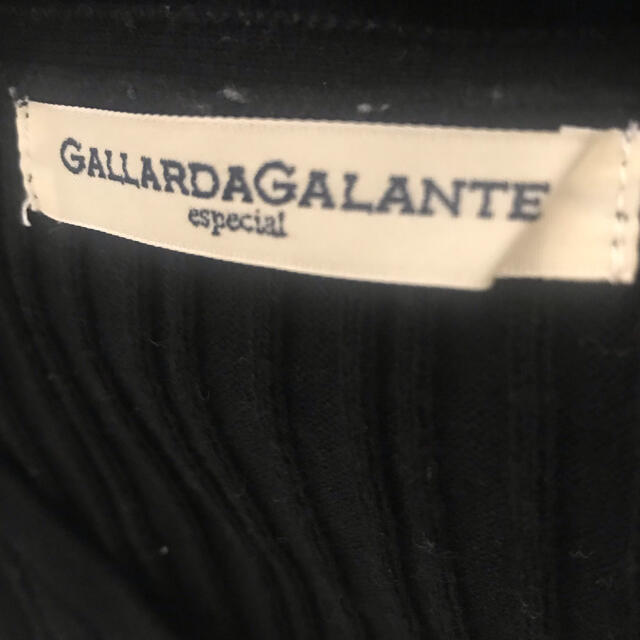 GALLARDA GALANTE(ガリャルダガランテ)のVネックニット セーター トップス　ガリャルダガランテ　2点セット　ブラック レディースのトップス(ニット/セーター)の商品写真