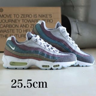 ナイキ(NIKE)のAIRMAX95 (VAST GREY/WHITE-BARELY VOLT) (スニーカー)