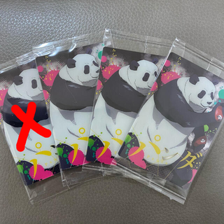 呪術廻戦 ウエハース パンダ パンダ先輩 3枚セット(カード)