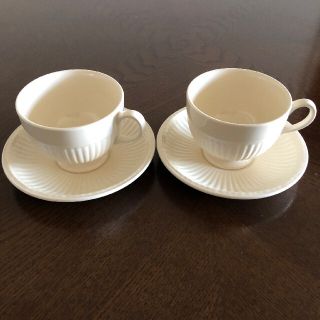 WEDGWOOD - ウェッジウッド エドミー EDME カップ&ソーサー 2客の通販