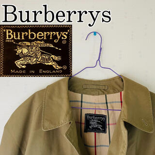 バーバリー(BURBERRY)の90s 古着　Burberrys ステンカラーコート スプリングコート(ステンカラーコート)