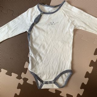 プチバトー(PETIT BATEAU)のpetitbateau ロンパース　75(ロンパース)