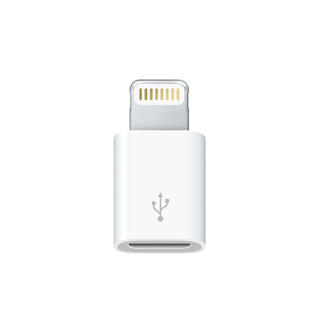 アップル(Apple)の【純正】Lightning micro USBアダプタ(バッテリー/充電器)