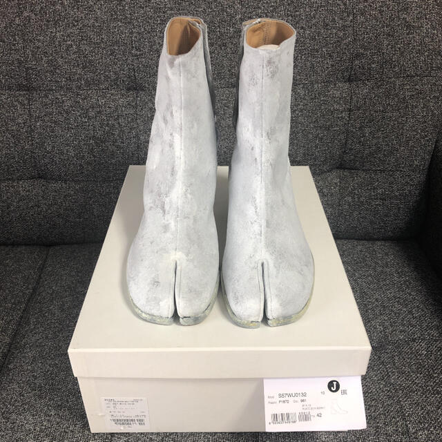 【新品未使用】Maison Margiela メゾンマルジェラ　足袋ブーツ　42イタリアMod