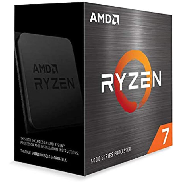 AMD Ryzen 7 5800X [並行輸入品]スマホ/家電/カメラ