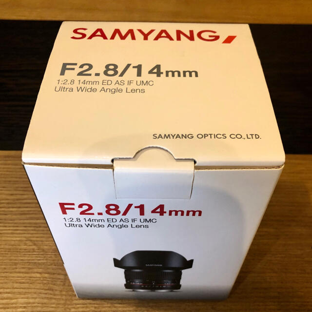 SAMYANG 超広角単焦点レンズ sony f2.8/14mm 匿名配送可 3