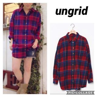 アングリッド(Ungrid)のungrid チェックシャツ(シャツ/ブラウス(長袖/七分))