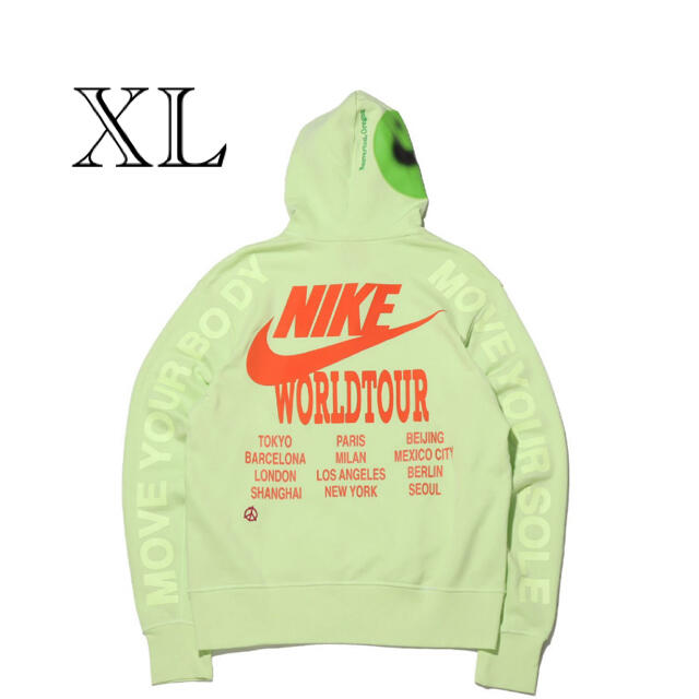 XL NIKE HOODIE パーカー　wold tour nsw