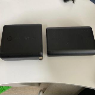 ankerのモバイルバッテリー　2個セット(バッテリー/充電器)