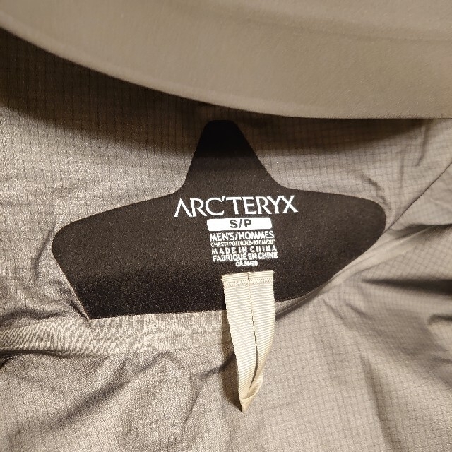 ARC'TERYX  ALPHA FL JACKET  Iron Anvil S