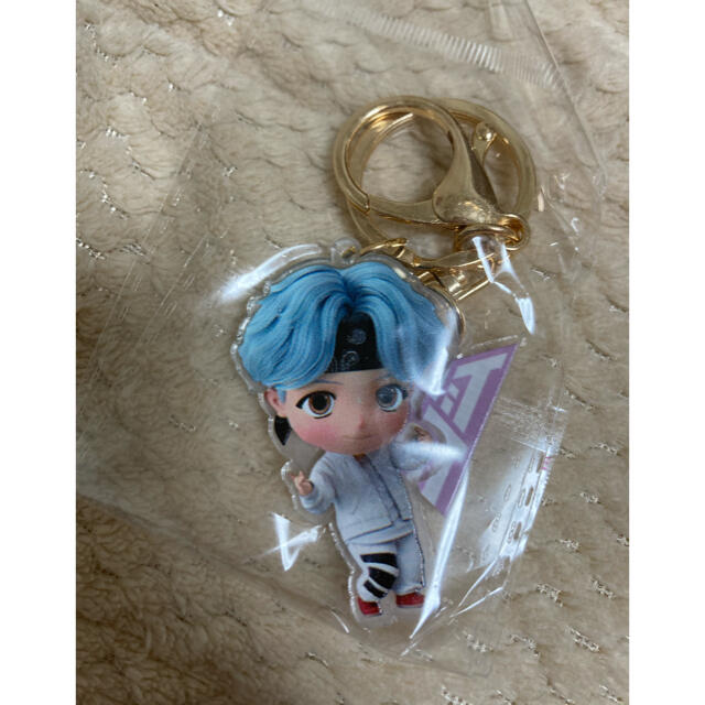 防弾少年団(BTS) BTS tiny tan シュガ キーホルダーの通販 by ゆうき bts suga ユンギ シーグリトレカ 直筆サイン
