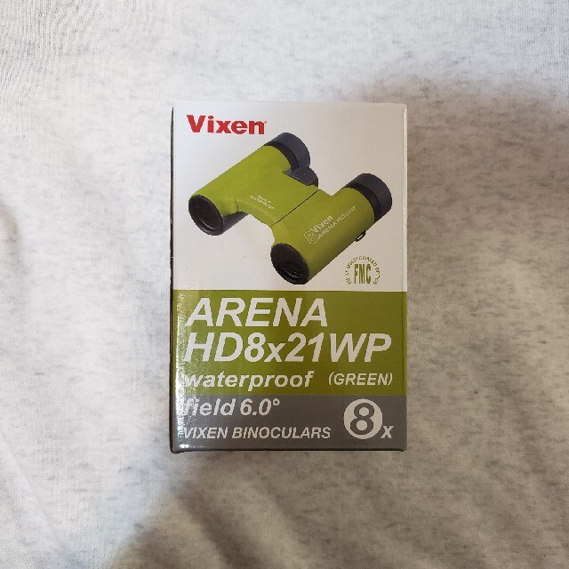 【新品】Vixen 8倍 双眼鏡 ARENA HD8×21WP グリーン 緑