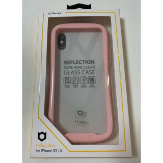 アイフォーン(iPhone)のiFace REFLECTION パステルピンク　iPhone XS/X(iPhoneケース)