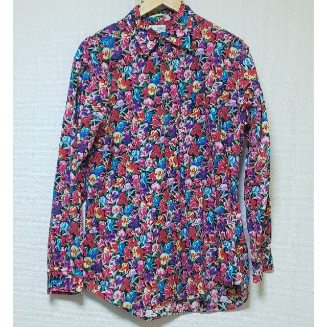 Paul Smith(ポールスミス)の花柄‼️ Paul Smith ポール・スミス 長袖シャツ メンズのトップス(Tシャツ/カットソー(七分/長袖))の商品写真