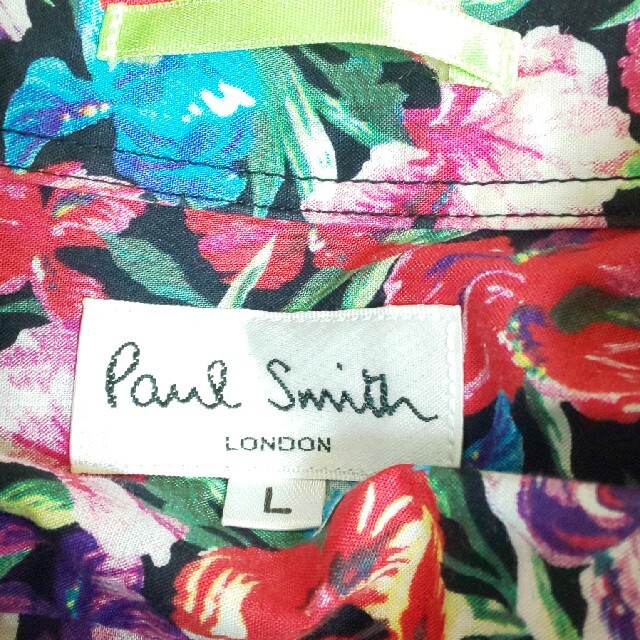 Paul Smith(ポールスミス)の花柄‼️ Paul Smith ポール・スミス 長袖シャツ メンズのトップス(Tシャツ/カットソー(七分/長袖))の商品写真