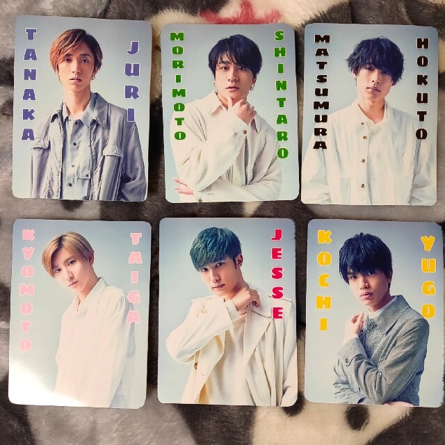 Johnny's(ジャニーズ)のSixTONES トレカ風カード ハンドメイドのハンドメイド その他(その他)の商品写真