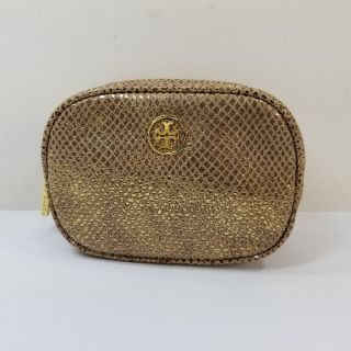 トリーバーチ(Tory Burch)のTory Burch トリーバーチ ポーチ 小物入れ コスメ 金ラメ(ポーチ)