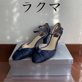 ニジュウサンク(23区)の23区　ストラップ付きパンプス　23.5㎝(ハイヒール/パンプス)