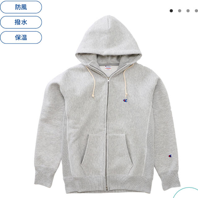 Champion(チャンピオン)の Champion STORMSHELL ジップスウェットパーカー　L メンズのトップス(パーカー)の商品写真