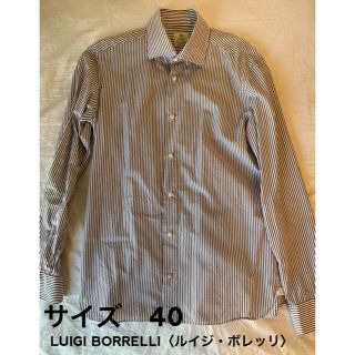 ルイジボレッリ(LUIGI BORRELLI)のLUIGI BORRELLI  ルイジ・ボレッリ　　イタリア　ビジネス　クラシコ(シャツ)