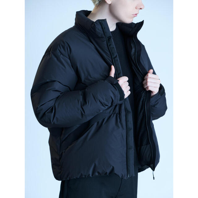 【極美品】VAINL ARCHIVE MARMOT DOWN BYSPBlack着丈