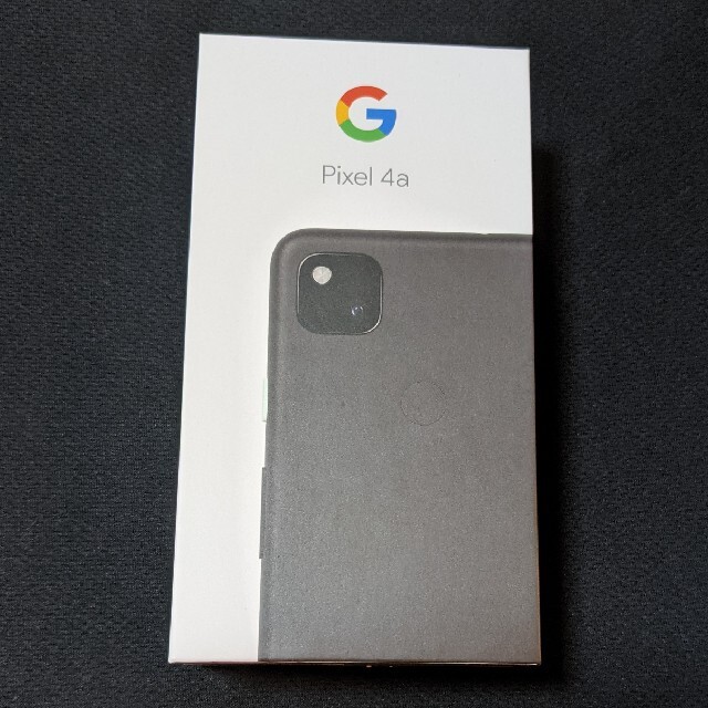 Google　pixel　4a 128GB justblack　SIMフリー