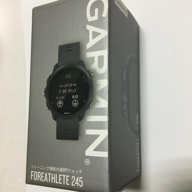 GARMIN(ガーミン)の【美品】GARMIN ガーミンランニングウォッチ ForeAthlete 245 スポーツ/アウトドアのランニング(その他)の商品写真