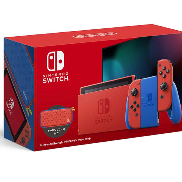 ゲームソフト/ゲーム機本体Switch マリオレッド　新品未開封送料込！