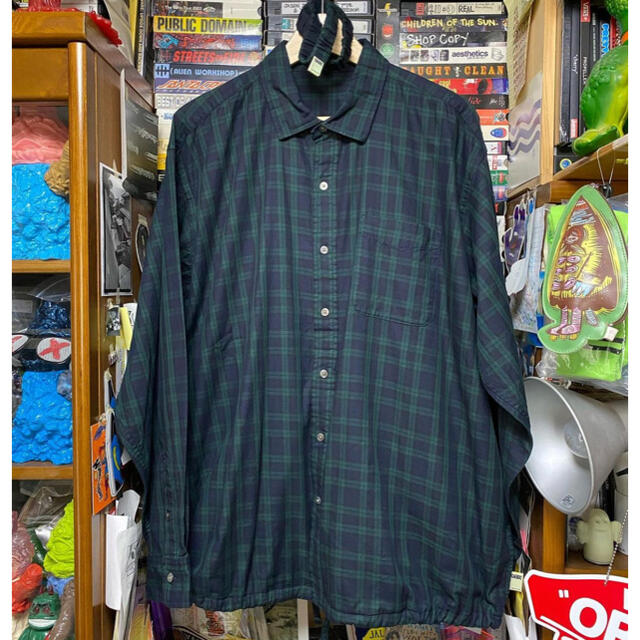 SSZ 21SS RIDE ON SHIRTS Sサイズ BLACK WATCH www.krzysztofbialy.com