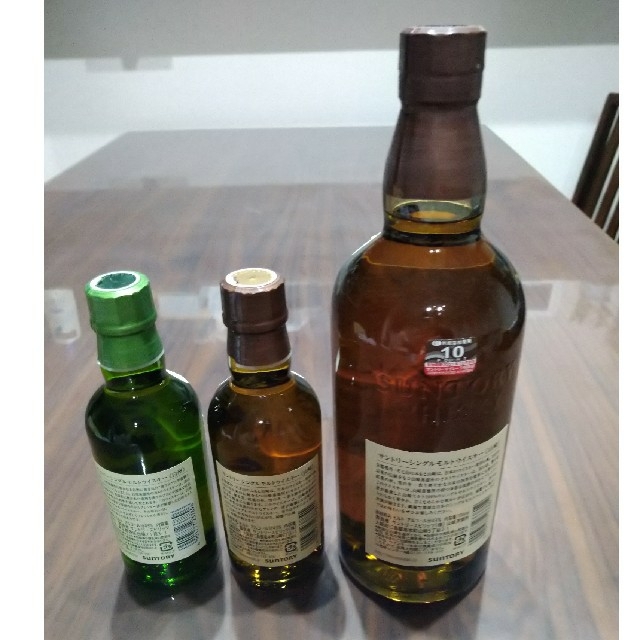 サントリー - 山崎700ml 1本 山崎180ml 1本 白州180ml 1本 の通販 by
