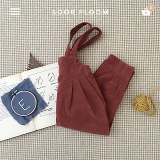 新品未使用 soor ploom Imogen Overall Loam 6Y(パンツ/スパッツ)