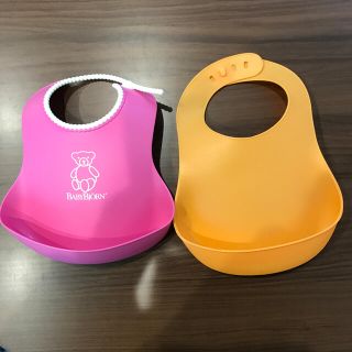 ベビービョルン(BABYBJORN)の幼児　食事用エプロン　スタイ(お食事エプロン)