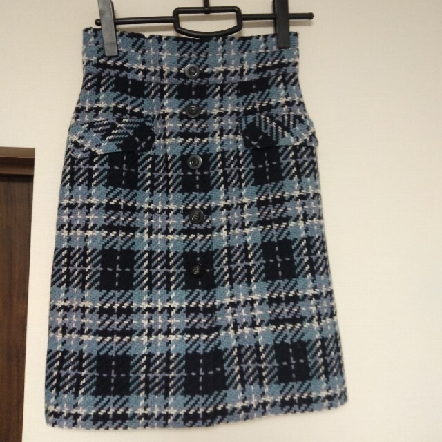Rirandture(リランドチュール)のチェックタイトスカート レディースのスカート(ひざ丈スカート)の商品写真