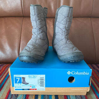 コロンビア(Columbia)の24.0cmコロンビアMIX slip II オムニヒート(ブーツ)