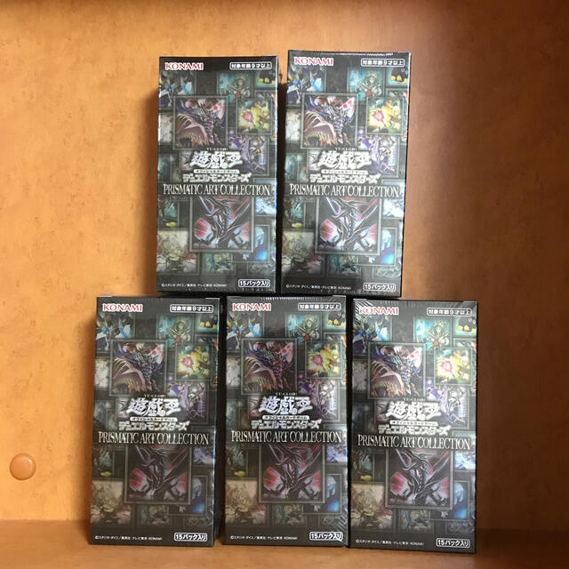 遊戯王(ユウギオウ)のシュリンク付 遊戯王 PRISMATIC ART COLLECTION 5BOX エンタメ/ホビーのトレーディングカード(Box/デッキ/パック)の商品写真