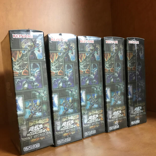 遊戯王(ユウギオウ)のシュリンク付 遊戯王 PRISMATIC ART COLLECTION 5BOX エンタメ/ホビーのトレーディングカード(Box/デッキ/パック)の商品写真