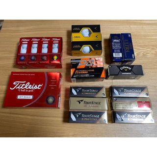 タイトリスト(Titleist)のゴルフボール　5ダース半　22ピース　ソフトボール　ディスタンス(その他)